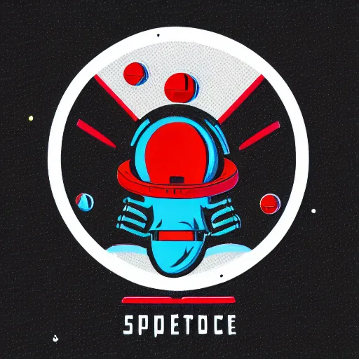 Image similar to in the style of max prentis and deathburger and laurie greasley a logo of spaceship, highly detailed, colourful, 8k wallpaper