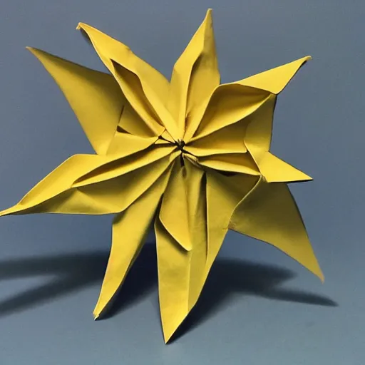 Image similar to origami hydra