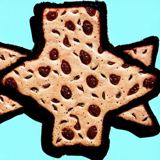 Image similar to a photo of a poptart by tim burton