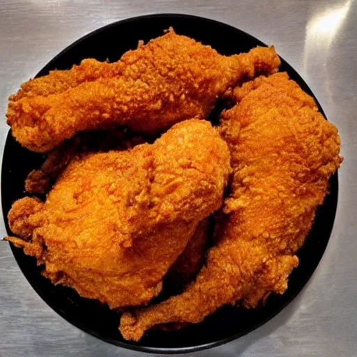 Prompt: fried chicken foodporn