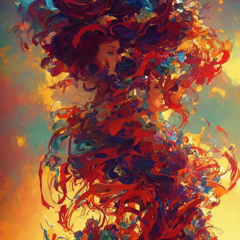 fine-art-painting-of-an-abstract-explosion-of-vibrant-stable