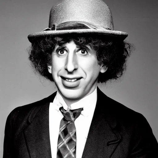 Image similar to harpo marx does not wear a moustache