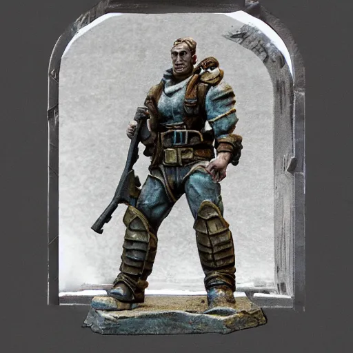 Image similar to sergeant arch dornan from fallout