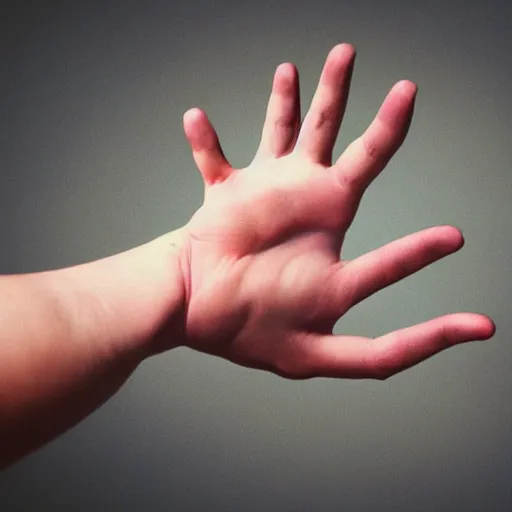 Image similar to a hand with five fingers