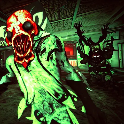 Image similar to fleshpound from [ [ [ [ [ killing floor ] ] ] ] ] at a rave