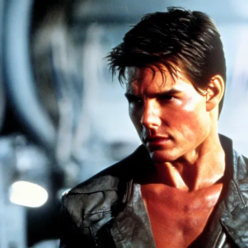 Prompt: tom cruise as the terminator - n 4
