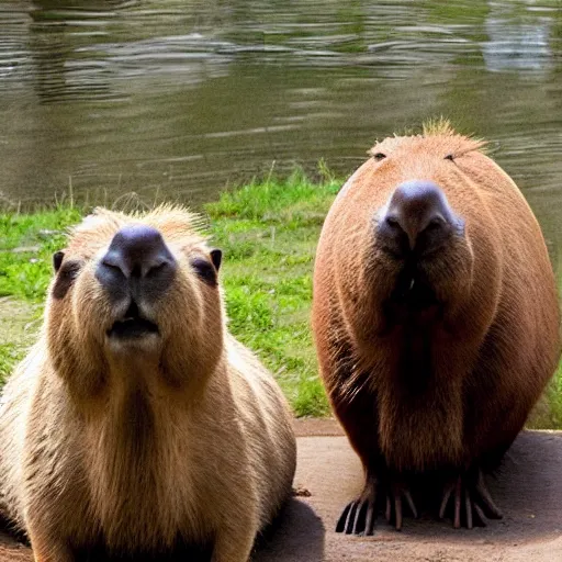 T-Posing capybara - KidzTalk