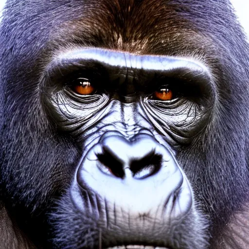 Prompt: photo of a gorilla