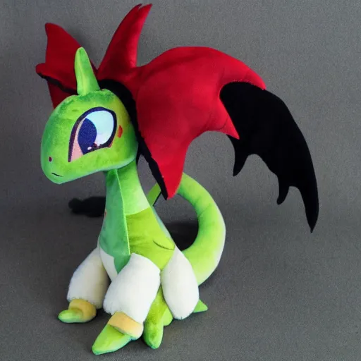Image similar to cute fumo plush of a dragon who likes to be left alone
