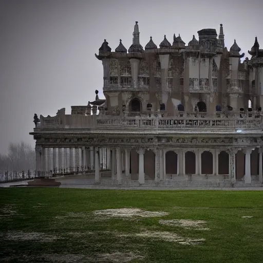 Prompt: a palace nobody has ever seen before