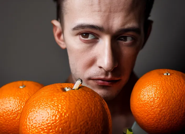 Prompt: photo still of a ( ( ( ( clockwork ) ) ) )!! orange!, fruit, 8 k, studio lighting, bright ambient lighting, key light, 8 5 mm, f 1. 8,