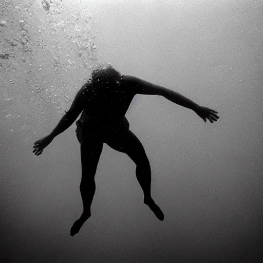 Image similar to Underwater thinker by Trent Parke, clean, detailed, Magnum photos