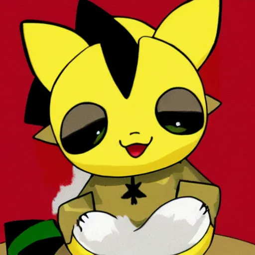 Image similar to stoned pichu