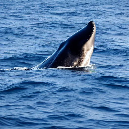 Image similar to a a photo of a cachalot whale spermwhale