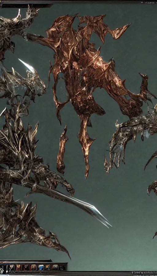 Image similar to The end of an organism, from Lineage 2