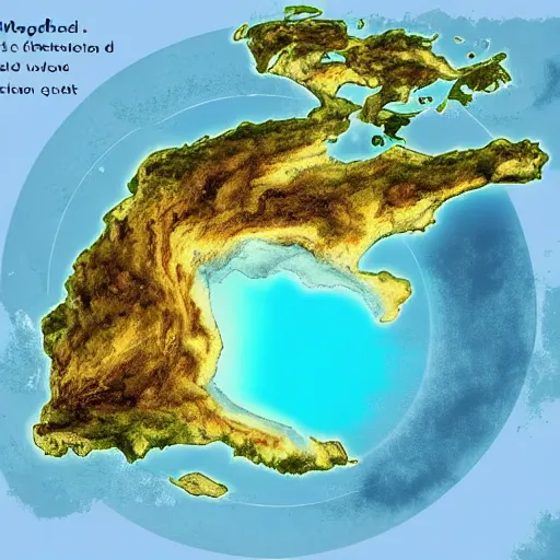 Prompt: imagistic this is a land on an unforgiving world of churning oceans and jagged coastlines. every habitable island is situated somewhere along the planet's equator where the weather is still volatile but more hospitable than any points to the north or south