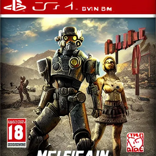 Image similar to fallout : new vegas 2 box art