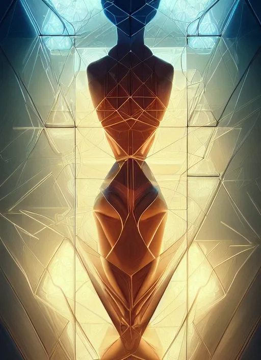 Image similar to symmetry!! product render poster puzzle cube scifi, glowing lights!! intricate, elegant, highly detailed, digital painting, artstation, concept art, smooth, sharp focus, illustration, art by artgerm