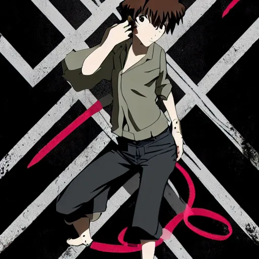 Image similar to Serial Experiments Lain action movie