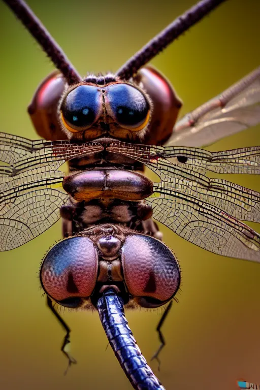 Image similar to a macro photograph of a dragonfly made of rusty machine parts by adam gor, by javier ruperez, 8 k