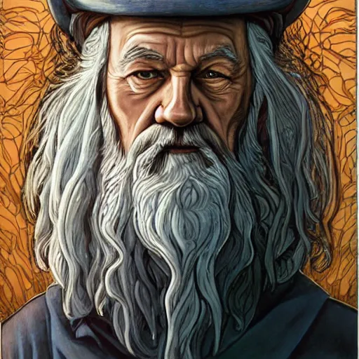 Image similar to Gandalf by Jeffrey Smith and Erin Hanson and Chad Knight