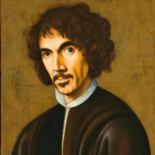 Image similar to renaissance era portrait of george harrison