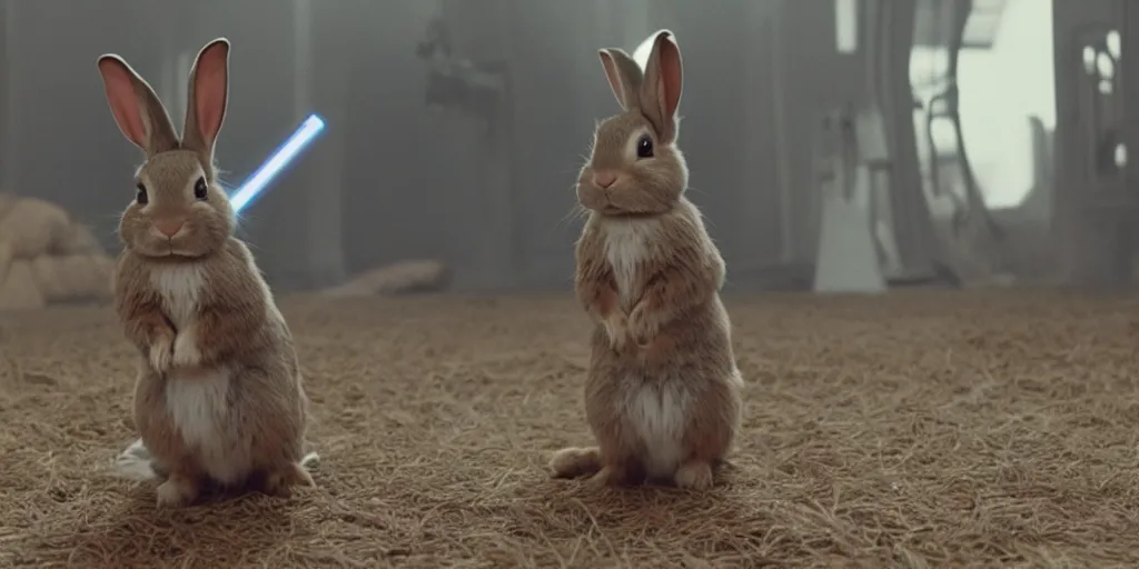 Image similar to a rabbit in the movie star wars screenshot