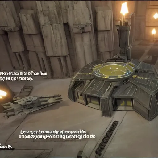 Image similar to inquisitorious fortress in the star wars obi wan kenobi show