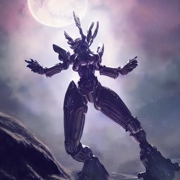 Image similar to giant stunning goddess shot, galactic sized beautiful hot anthropomorphic robot mecha female dragon, floating in space, larger than the planet, gently caressing earth, looming over earth, detailed sleek silver armor, epic proportions, epic scale, highly detailed digital art, sci fi, furry art, macro art, dragon art, goddess art, warframe fanart, destiny fanart, anthro, furry, giantess, macro, furaffinity, deviantart, 8k 3D realism