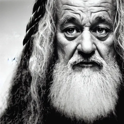 closeup portrait of bill murray as gandalf in lord of | Stable ...