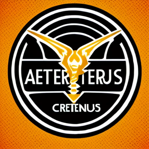 Image similar to cool simplistic vector logo for a project called aeternus, original, creative, 8 k