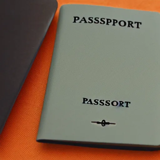 Prompt: A passport made on another planet for an alien visiting earth.