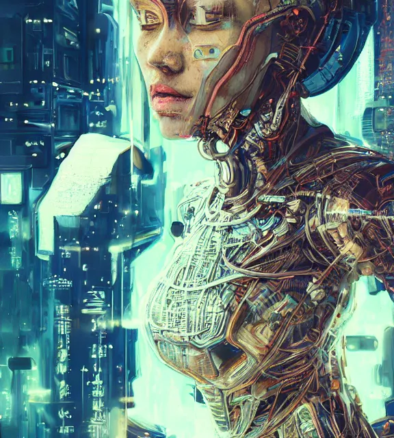 Prompt: hyperrealistic portrait of a woman monster astronaut, full body portrait, well lit, intricate abstract. cyberpunk, intricate artwork, by tooth wu, wlop, beeple. in the style of jin kagetsu, james jean and wlop, highly detailed, sharp focus, intricate concept art, digital painting, ambient lighting, 4 k, artstation