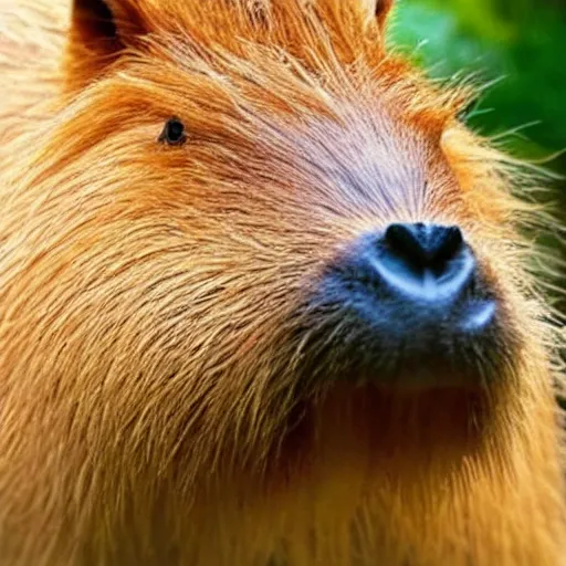 Image similar to pixar style capybara