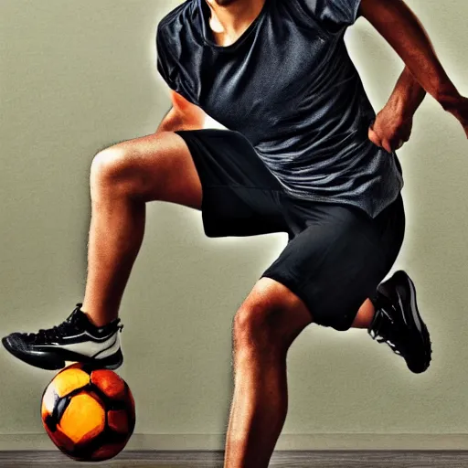 Image similar to this person is athletic, portrait photograph