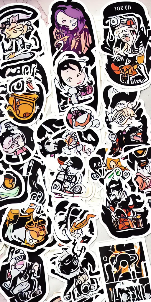 Image similar to unused sticker sheet