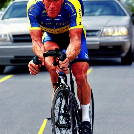 Image similar to Bicycle crash,Lance Armstrong, 8k, aware winning photo