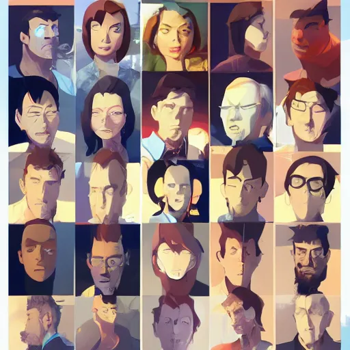 Image similar to face icon stylized minimalist michael crichton, loftis, cory behance hd by jesper ejsing, by rhads, makoto shinkai and lois van baarle, ilya kuvshinov, rossdraws global illumination