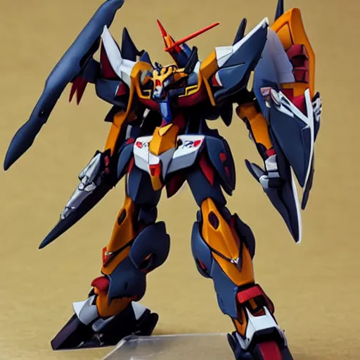 Image similar to barbatos gundam gusion