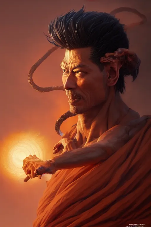 Prompt: epic sangoku, western style, hyper detailed, radiant, digital art, ue, artstation, natural lighting, studio quality, smooth render, artgerm, greg rutkowski, boris vallejo, craig mullins, mat drawing paper