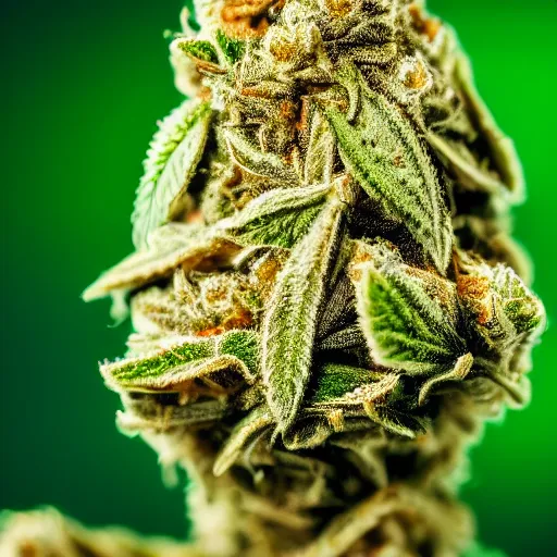 Image similar to Macro photo of thc covered marijuana bud