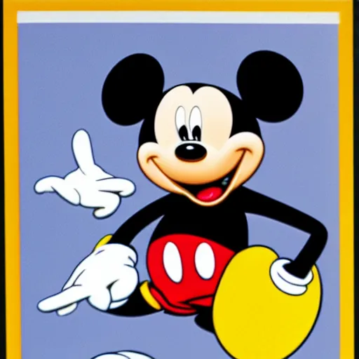 Image similar to mickey mouse