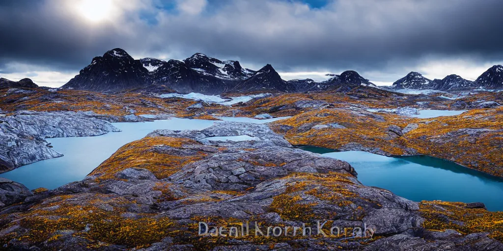 Image similar to landscape in greenland by daniel kordan