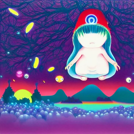Image similar to fever dream by Chiho Aoshima