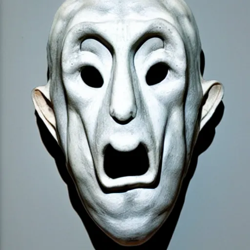 Image similar to monster mask by louise bourgeois