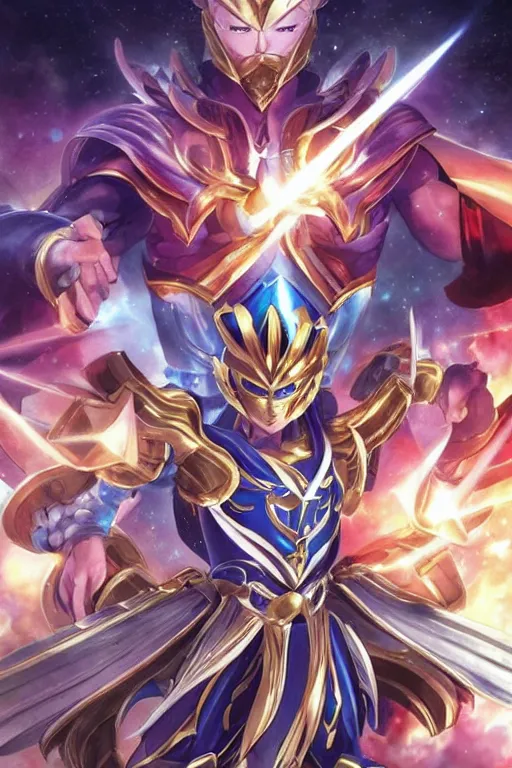 Image similar to 2 0 2 2 knights of the zodiac saint seiya battle for sanctuary hero suit armor comics mask minimalist verytoon nautiljon animes toei animation namco bandai, art by artgerm and greg rutkowski and magali villeneuve