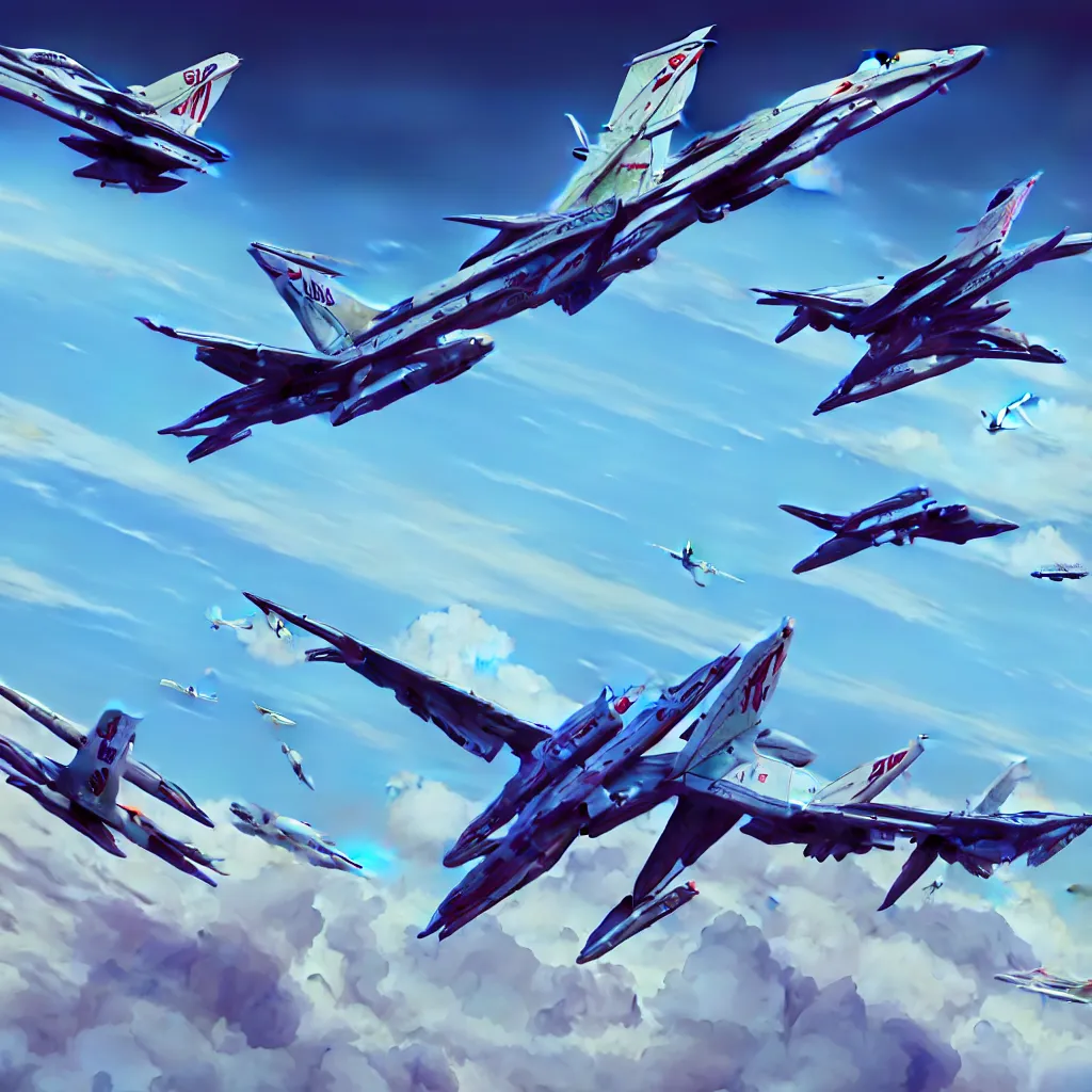 Image similar to sidescrolling airplane with lots of guns concept art, robotech gradius outer space concept art, hyperrealism, fine detail, 8 k, 3 d render, artgerm, artstation contest winner, cgsociety, cryengine, concept art!!, zbrush, vray sprite