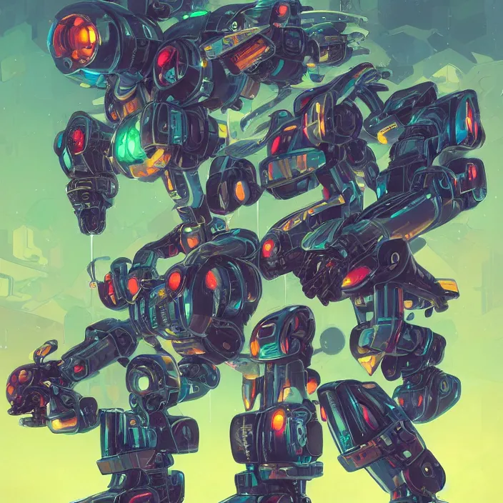 Image similar to Y2K Kaybug hyperpop glitchcore mecha, robot character design, by Klimt Murakami dan Mumford and Peter Mohrbacher, artstation cgsociety