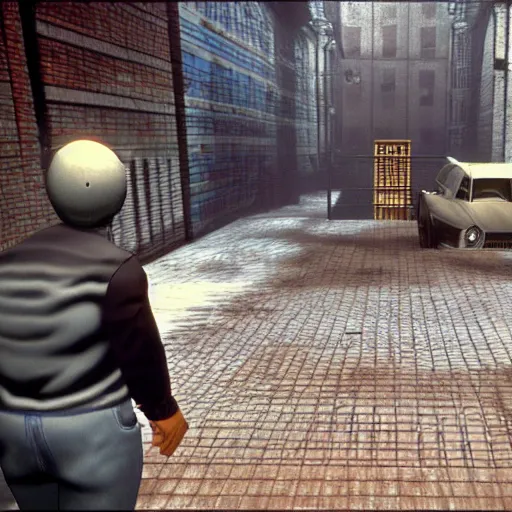 Image similar to screenshot from old psx!!!! playstation 1 game, third person, horror, slitherpunk