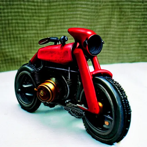 Prompt: kaneda motorcycle, steampunk